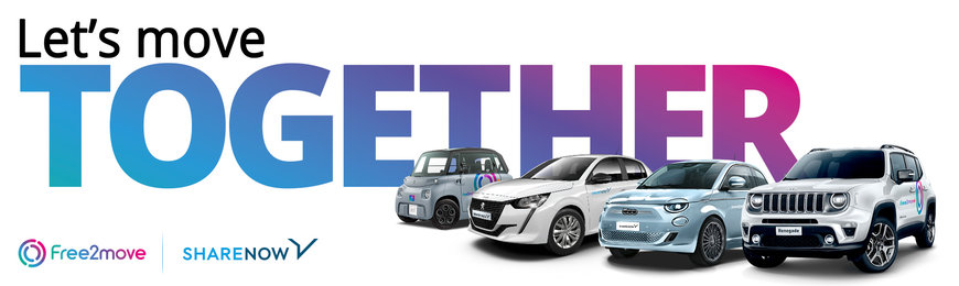 FREE2MOVE BECOMES A WORLD LEADER IN MOBILITY WITH ACQUISITION OF SHARE NOW